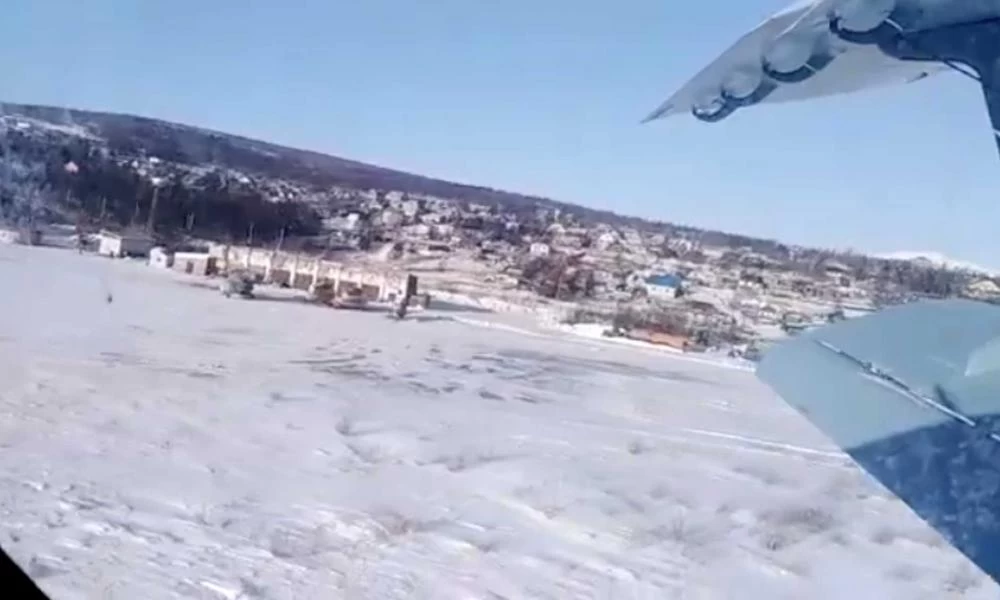 Βίντεο καταγράφει τη στιγμή της συντριβής του αεροσκάφους